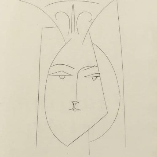 Pablo Picasso — Проспер Мериме, "Кармен", Париж, Французская библиотека, 1949 (стр. 531-568; Ba. 797-838; C. books 52)