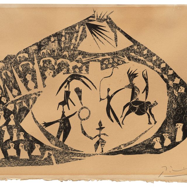 Pablo Picasso — Ле Цирк
