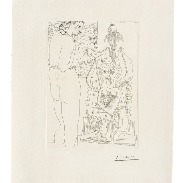 Pablo Picasso — Сюрреалистическая модель и скульптура, автор: Ла Сюит Воллар