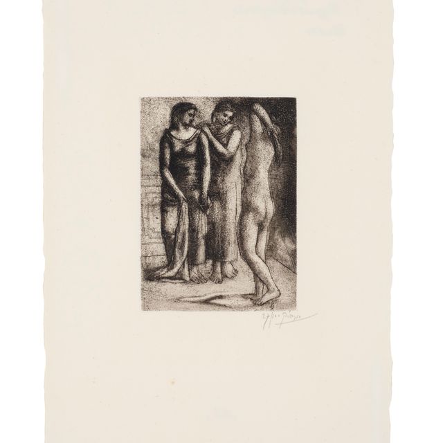 Pablo Picasso — Группа трех женщин