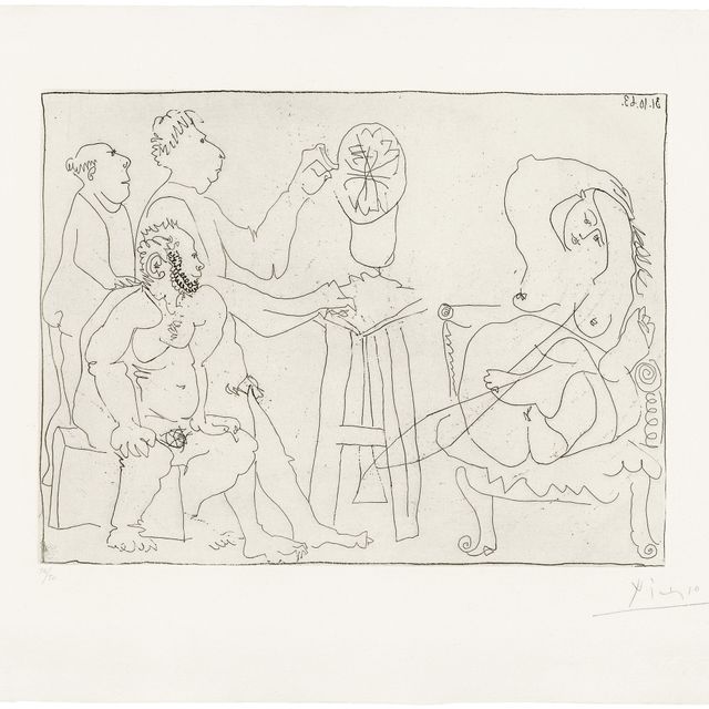 Pablo Picasso — Танец скульптора
