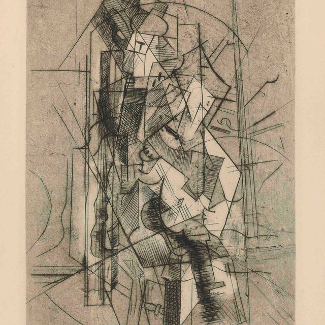 Pablo Picasso — Человек-гитара (Си. 30; Ба. 51)