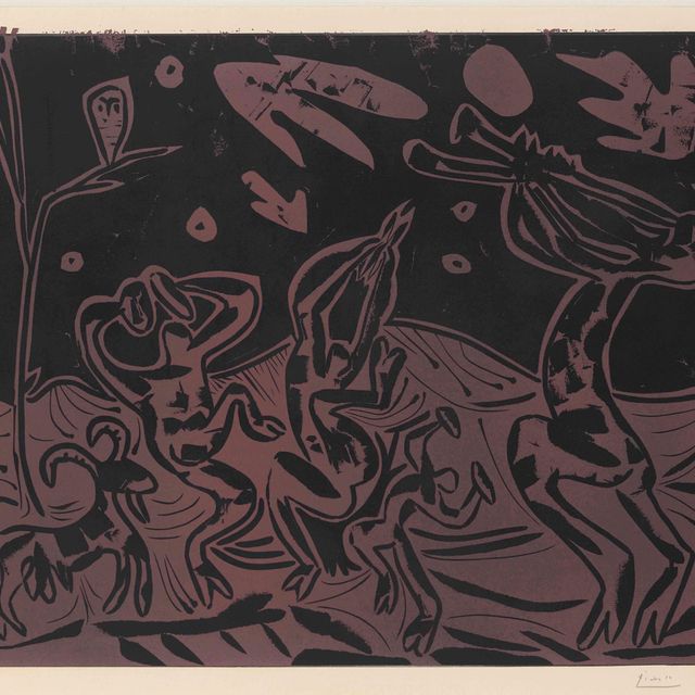 Pablo Picasso — Танцоры в доме