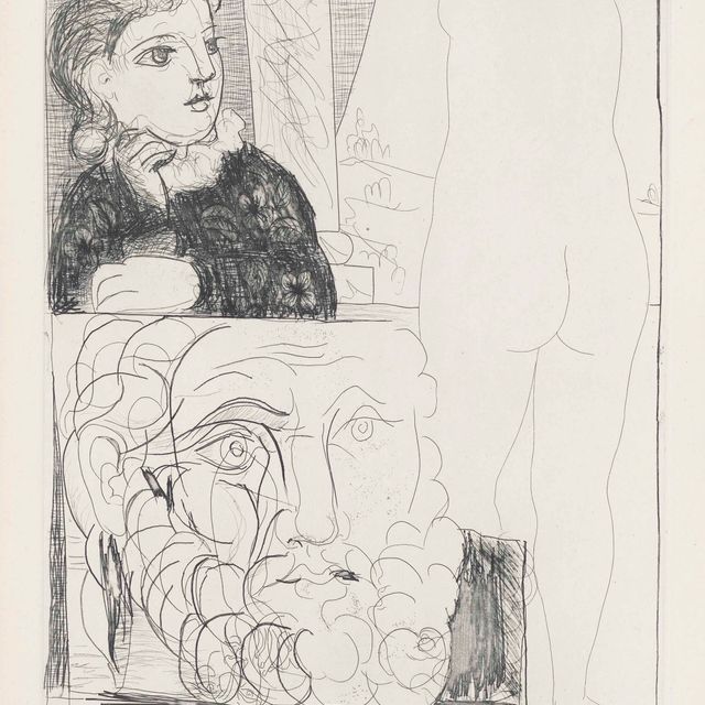 Pablo Picasso — Женский наряд, скульптура "руки и ноги наедине с барби" от: La Suite Vollard