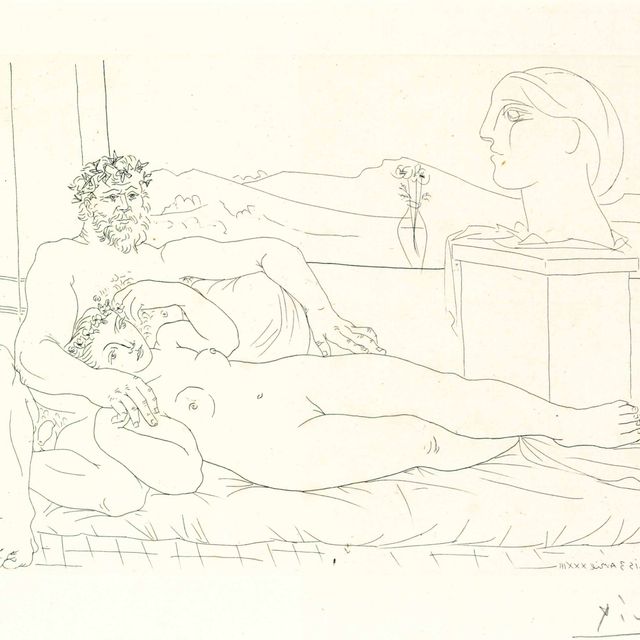 Pablo Picasso — Репозиторий скульптора II, от: La Suite Vollard