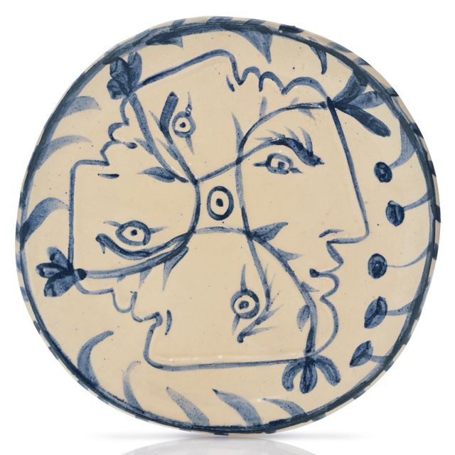 Pablo Picasso — Четыре профиля в Англии (A.R. 87)