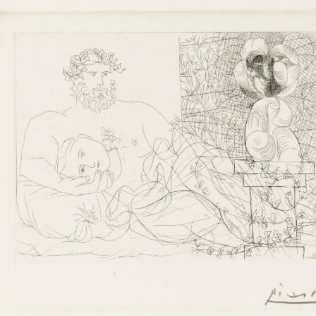 Pablo Picasso — Музей скульптора и сюрреалистической скульптуры, фото 60 из коллекции La Suite Vollard (B. 169; Ba. 322)