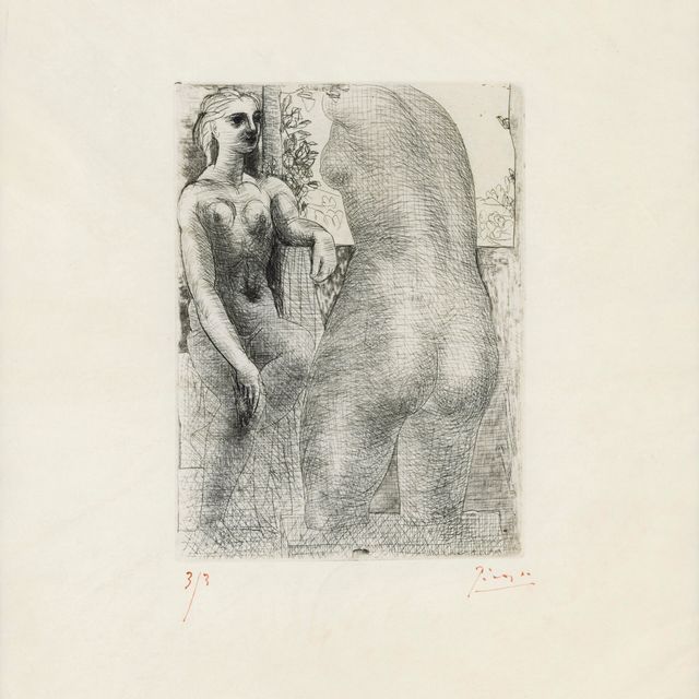 Pablo Picasso — Модель и большая скульптура души, автор: Ла Сюит Воллар