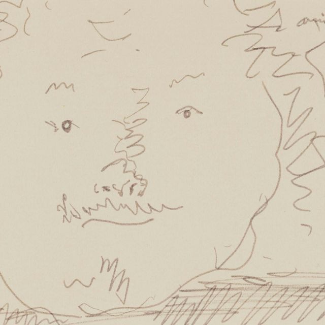 Pablo Picasso — Портрет Нормана Гранца