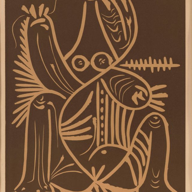 Pablo Picasso — Без названия, из дневника