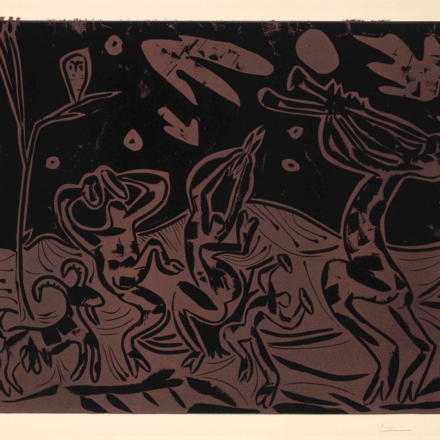 Pablo Picasso — Танцоры в доме