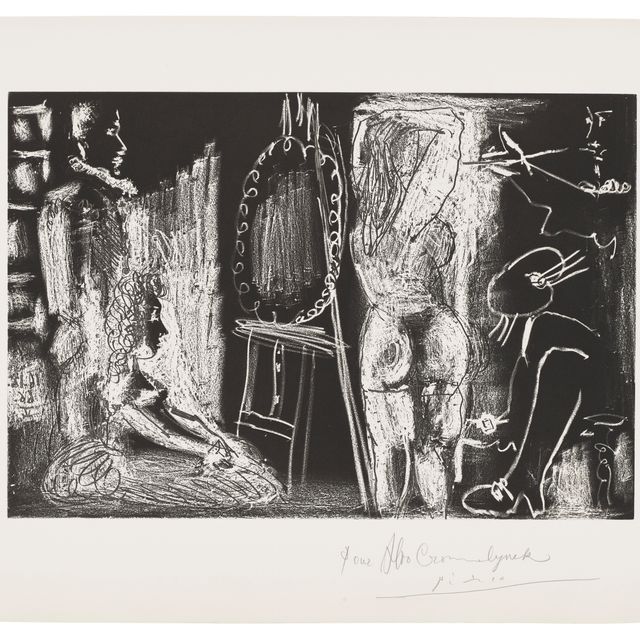 Pablo Picasso — Посетители магазинов