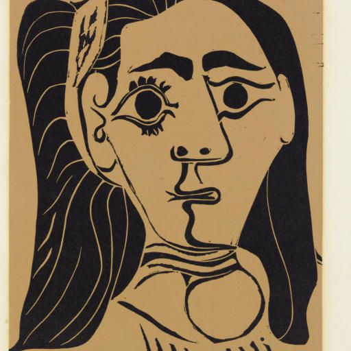 Pablo Picasso — Роскошная женщина (р. 1079; Р. 1297)