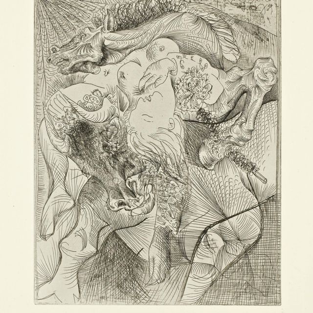 Pablo Picasso — "Женщина-тореро", II, из "Ла Сюит Воллар" (B. 220; Ba. 426)
