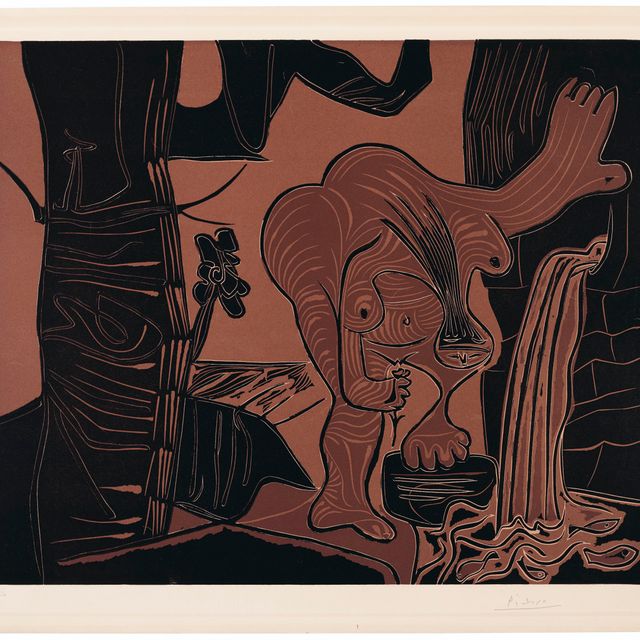 Pablo Picasso — Новая женщина а-ля источник