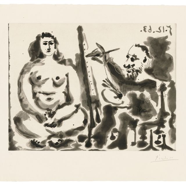 Pablo Picasso — Мир и модель IV