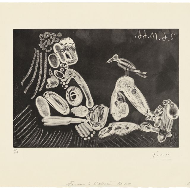 Pablo Picasso — Женщина с изюминкой