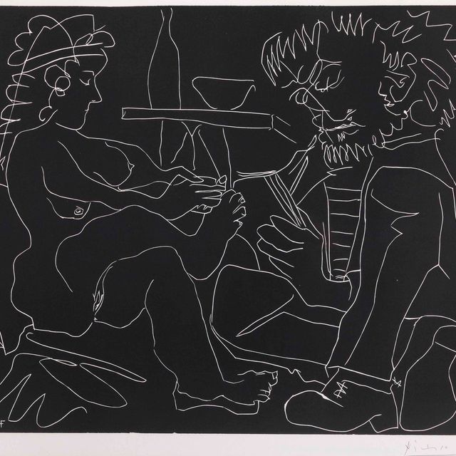 Pablo Picasso — Выбор десерта и модели для вводной части