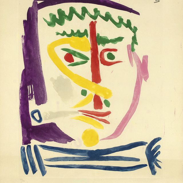 Pablo Picasso — Парфюмер (B. 1171; Ba. 1171 Bb)