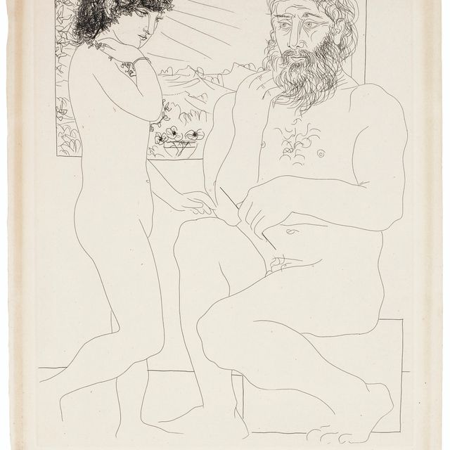 Pablo Picasso — Дебютный скульптор и модельер из "Ла Сюит Воллар"