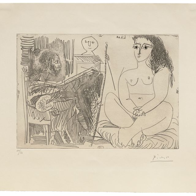 Pablo Picasso — Мир и модель lll