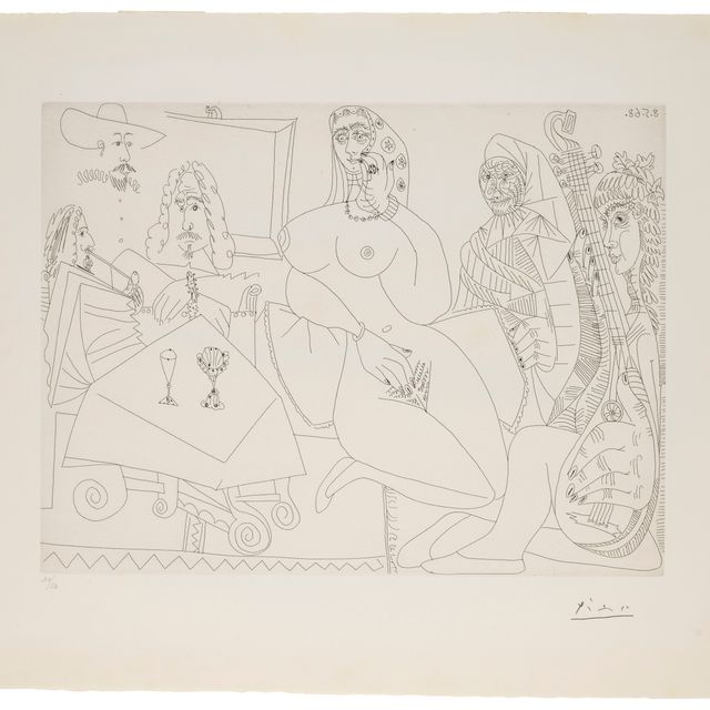 Pablo Picasso — Подборка музыки для Селестины, из серии 347