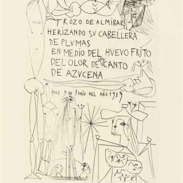Pablo Picasso — Эль Энтьерро дель Конде де Оргас (Б. 1465-1477; К. 146 книг)