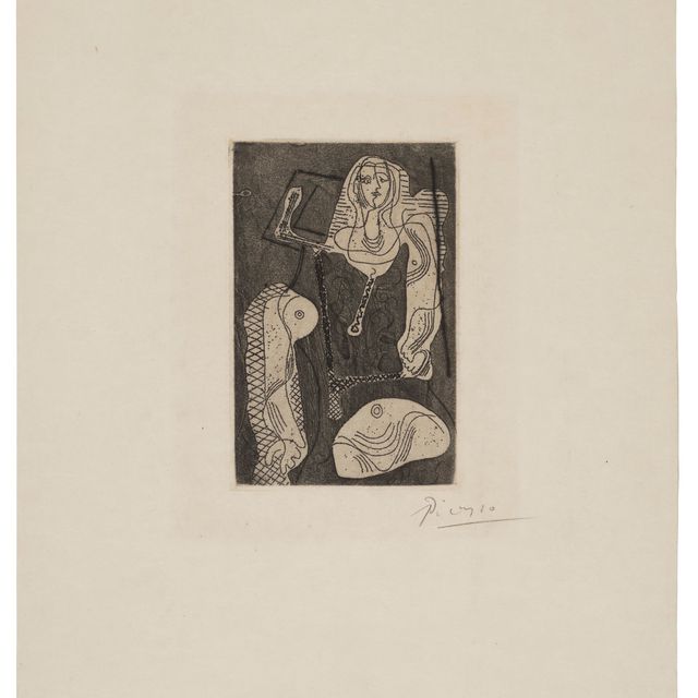 Pablo Picasso — Женщина во плоти, из произведений Пикассо, 1920-1926