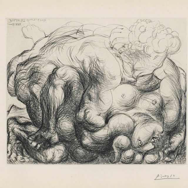 Pablo Picasso — Виолончель V, от: La Suite Vollard