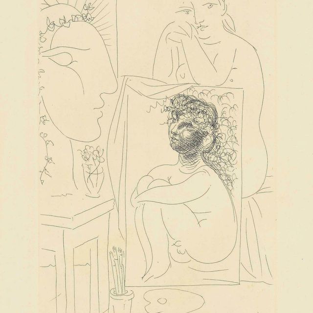 Pablo Picasso — Модель декораций к картине, автор: La Suite Vollard