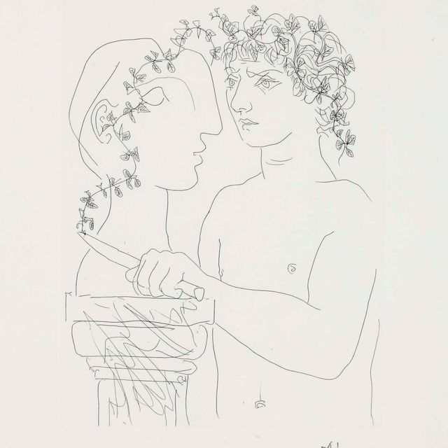 Pablo Picasso — Молодой человек, страдающий от тяжелой работы, от: La Suite Vollar d