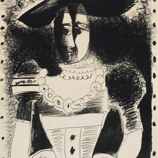 Pablo Picasso — Благородная женщина (B. 871; M. 319)