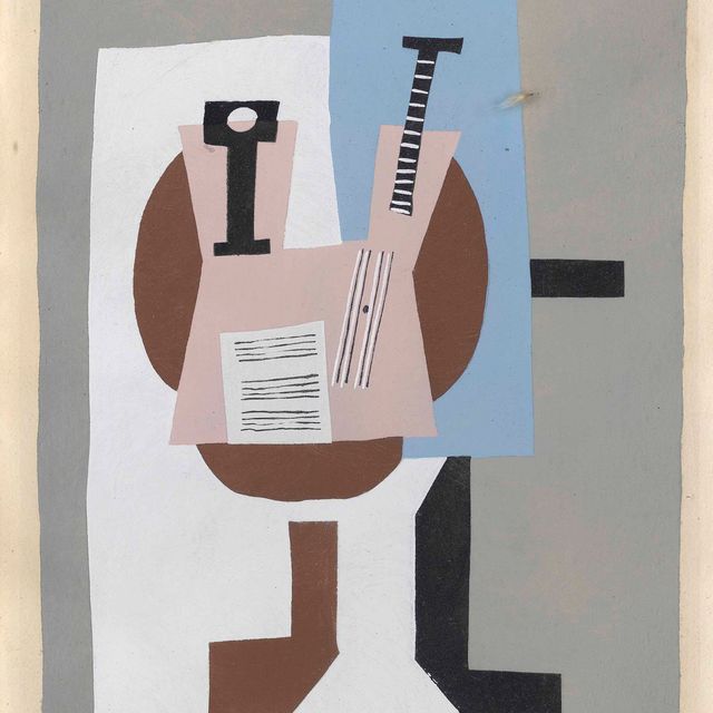 Pablo Picasso — Музыка за столом, от: Dix Pochoirs