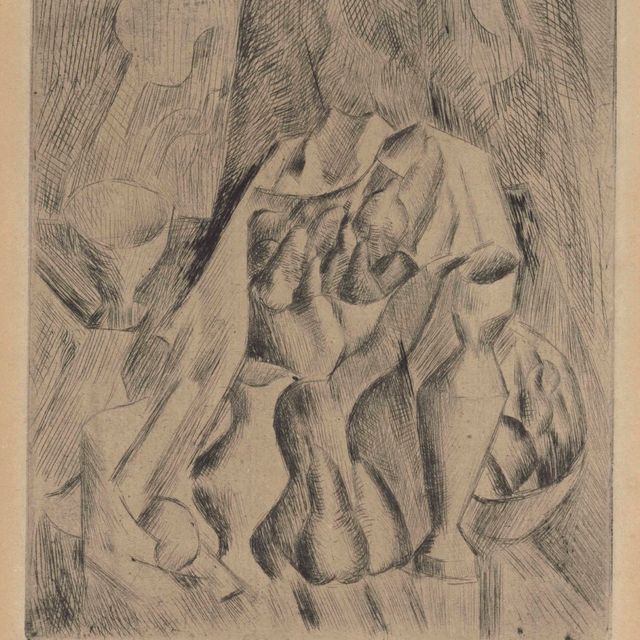 Pablo Picasso — Смерть природы в сочетании
