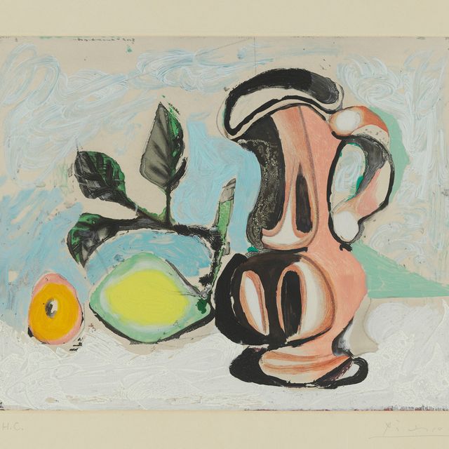 Pablo Picasso — Природа умирает от цитрусовых и румян пиче