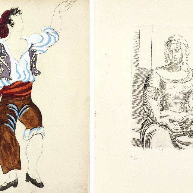 Pablo Picasso — "Треугольник", издание Пола Розенберга, Париж, 1920 (т. 34; книги Крамера, 8)