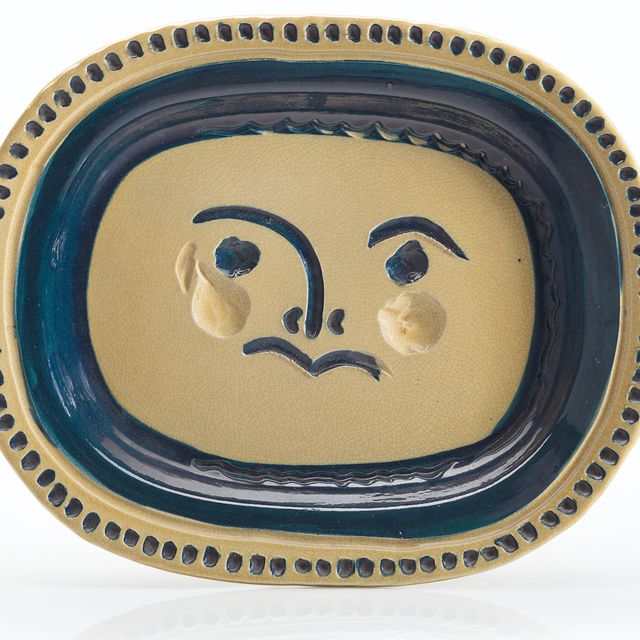 Pablo Picasso — Гравюра для лица, грежский фонд (29 апреля)