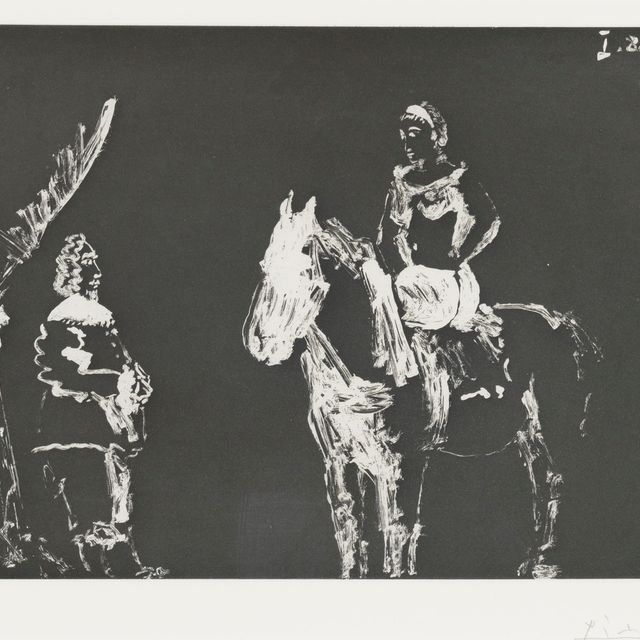 Pablo Picasso — Театр: "Прощай, Лекуйер", от: Séries 347