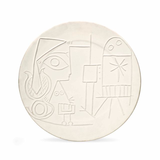 Pablo Picasso — Жаклин за мольбертом