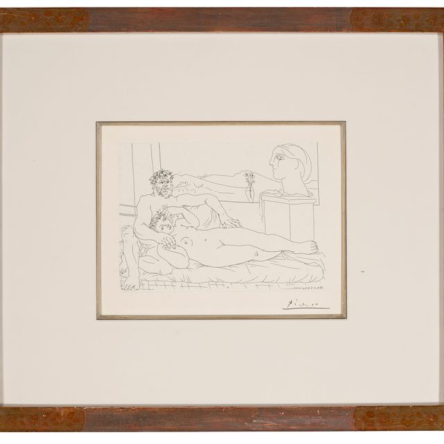 Pablo Picasso — Музей скульптора. II, из сюиты Воллар