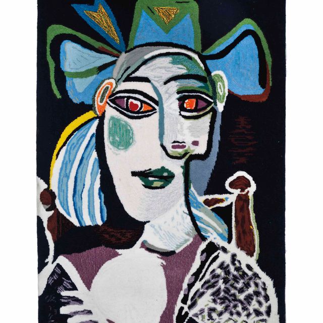 Pablo Picasso — Бюст женщины в синей шапочке