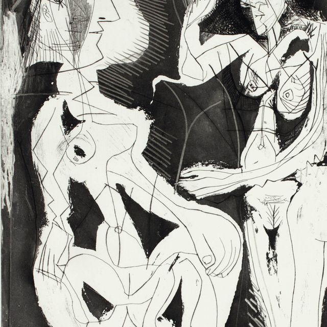 Pablo Picasso — Пьер Реверди, Сейбл Муван, Л. Бродер, Париж, 1966 (стр. 1183-1192; стр. 1152-1161; см. С. книги 136)