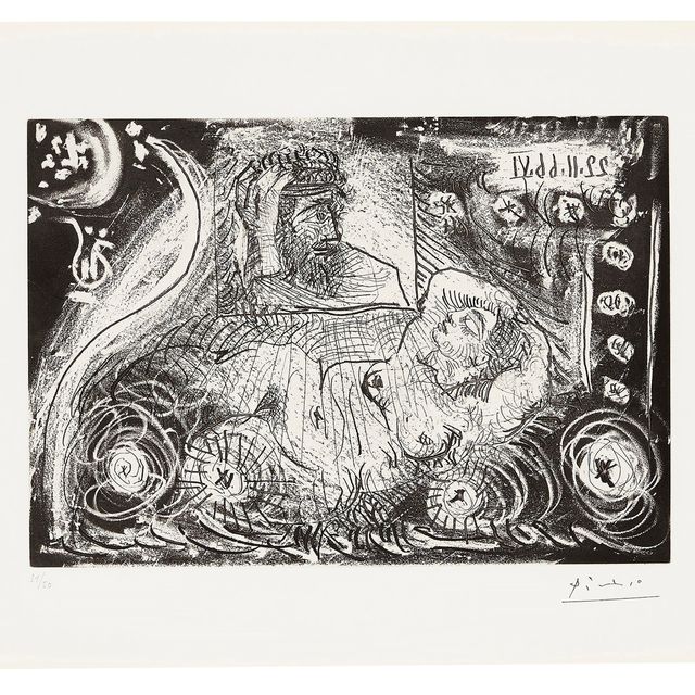 Pablo Picasso — В театре: Давид Сонган в Вифсабее