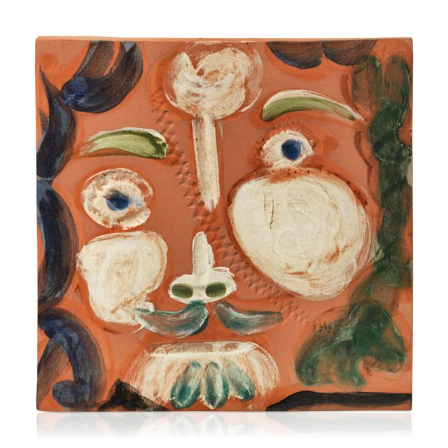 Pablo Picasso — Лицо с косыми чертами (A.R. 587)