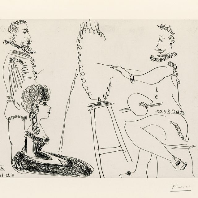 Pablo Picasso — Портретистка