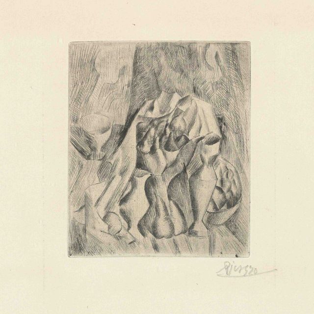 Pablo Picasso — Nature Morte, Компотье (Блох 18; Баер 22)