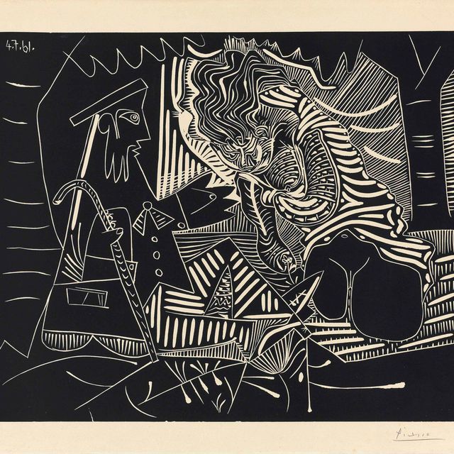 Pablo Picasso — Встреча на траве, д'Апре Мане
