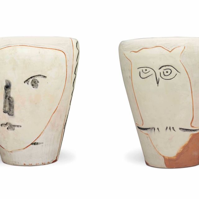 Pablo Picasso — Лицо и сова