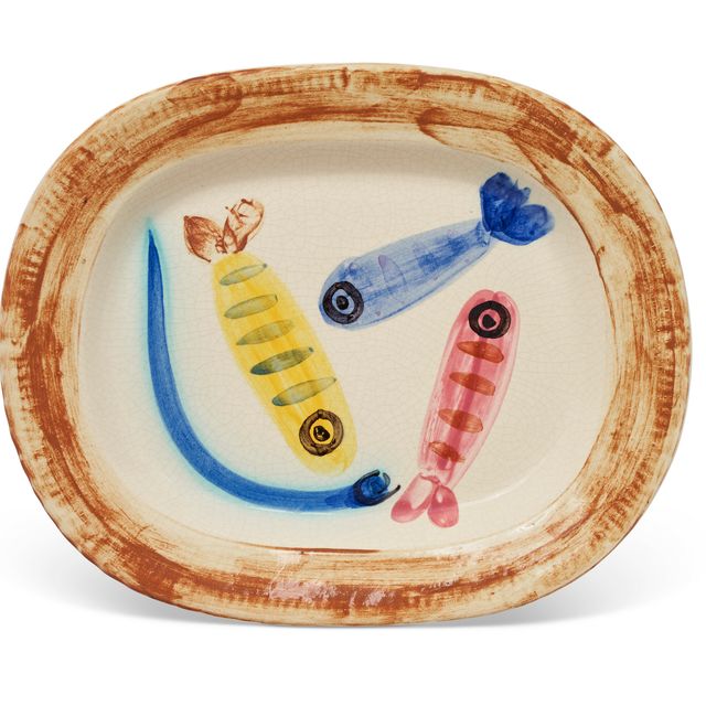 Pablo Picasso — Многоцветные кристаллы Quatre poissons (A.R. 31)
