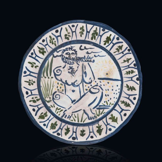 Pablo Picasso — Рыцарь флейты (A.R. 126)